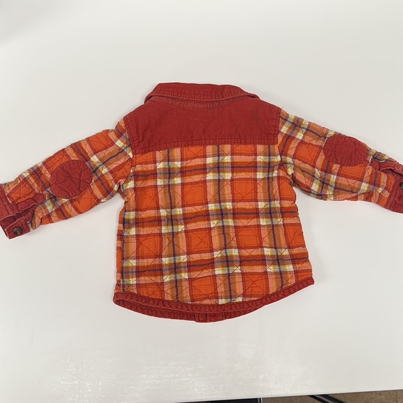 Quilted plaid lined jacket VINTAGE 12-18m - Picture 2 of 3